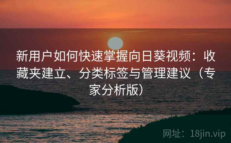 新用户如何快速掌握向日葵视频：收藏夹建立、分类标签与管理建议（专家分析版）