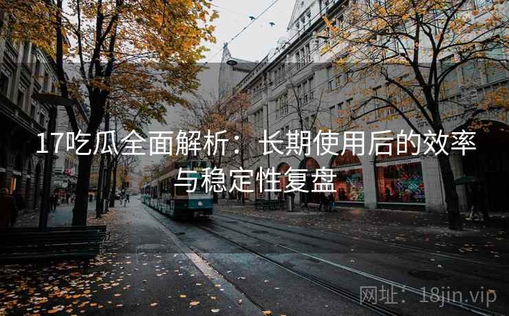 17吃瓜全面解析：长期使用后的效率与稳定性复盘